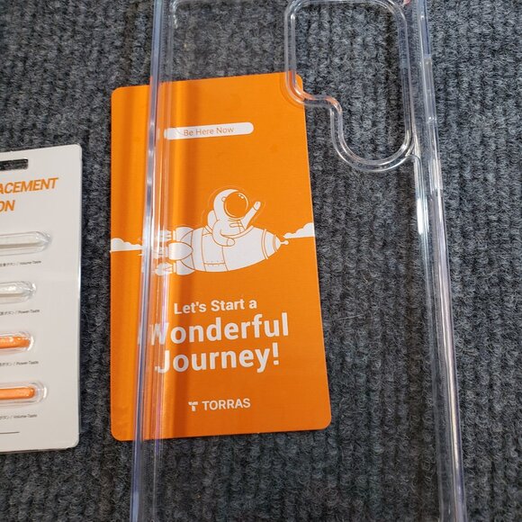 TORRAS Strong Shockproof Seamless Samsung Galaxy S25 Ultra Crystal Clear - Picture 9 of 13